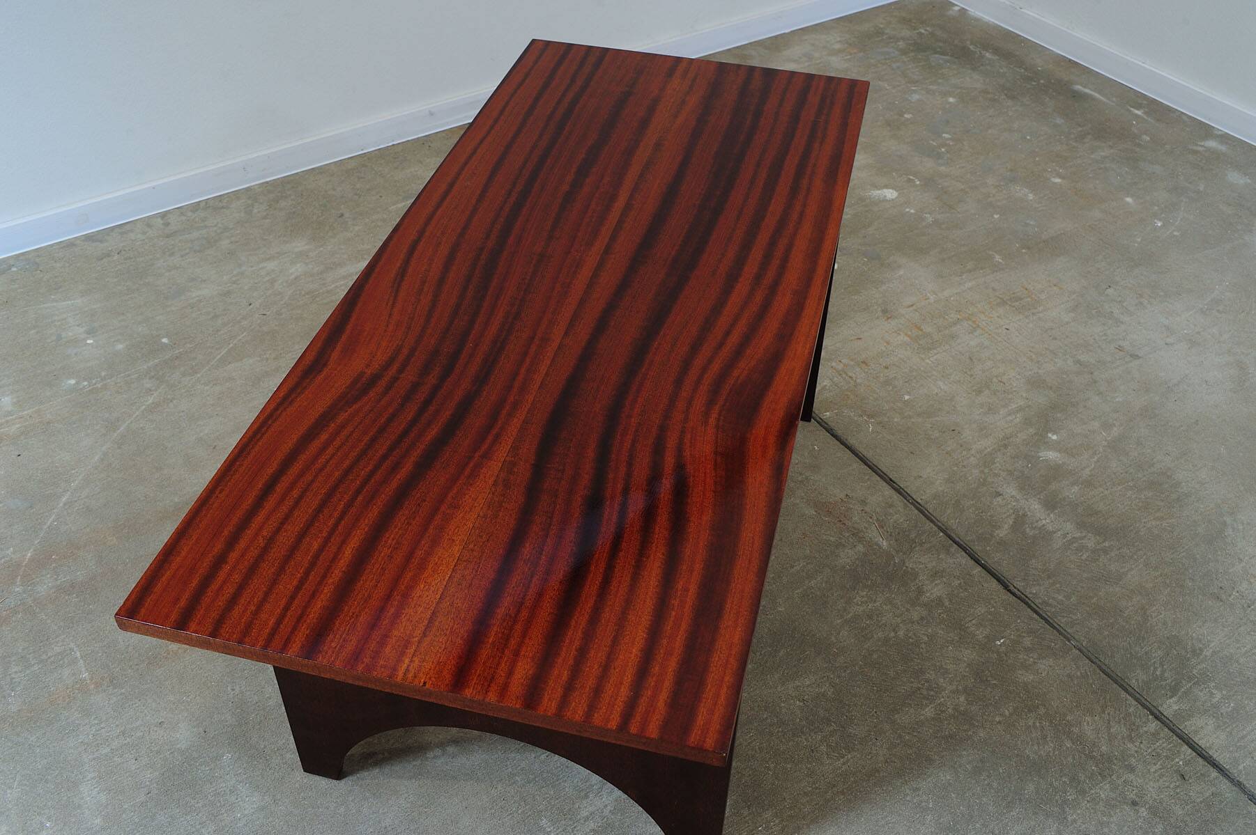 Mid century modern mahogany Coffee Table, 1970´s, Soviet Union