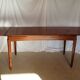 Scandinavian extendable rectangular teak table