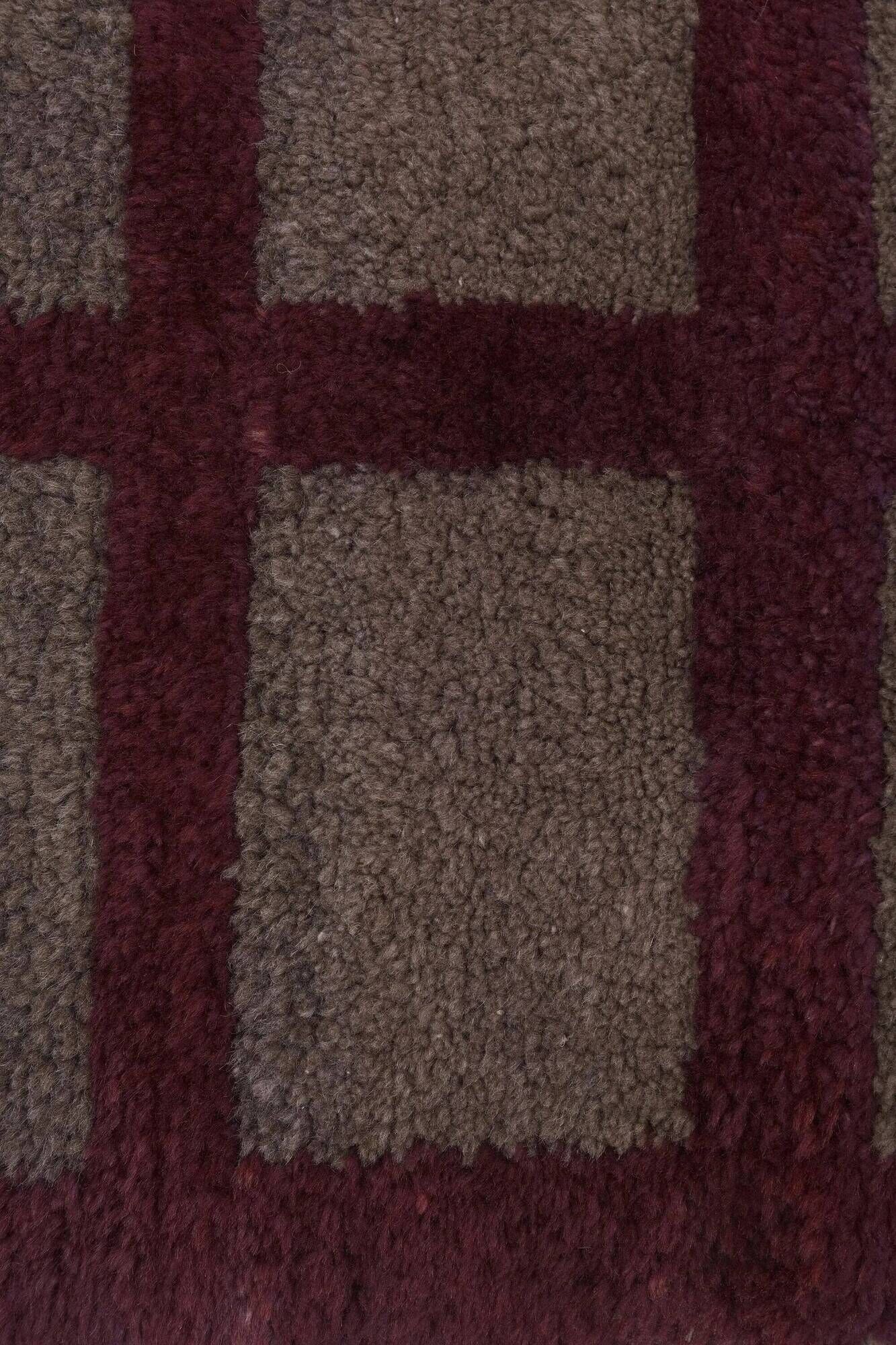 Vintage Turkish handmade rug 113x208 cm