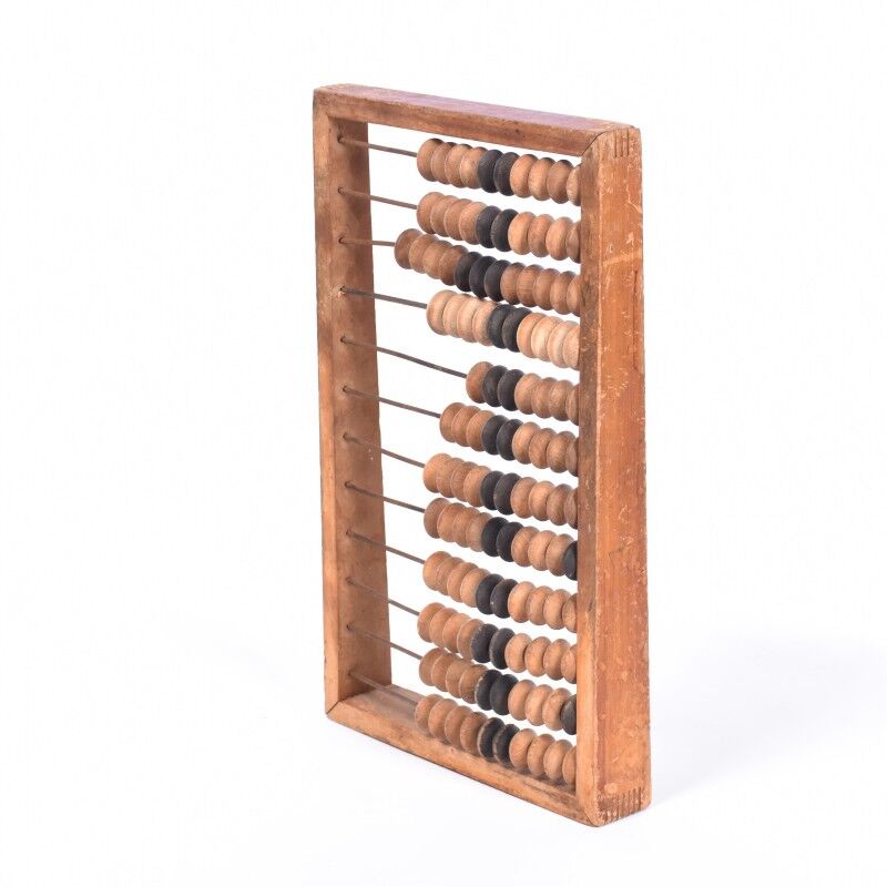 Vintage wooden abacus