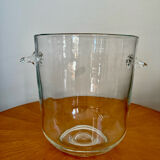 Vintage glass champagne bucket