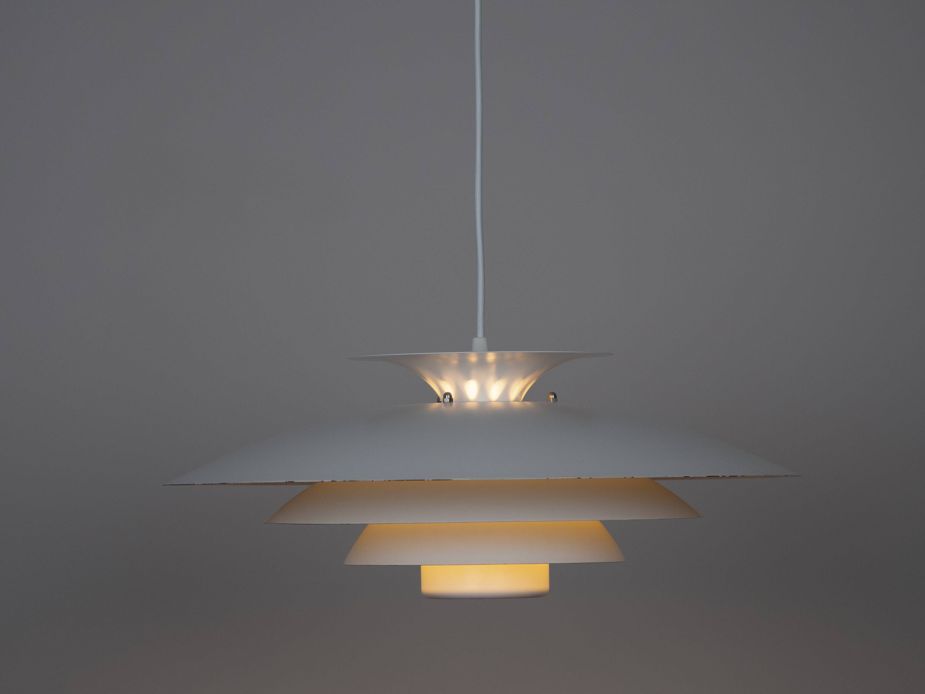 Danish vintage pendant lamp from Top Lamper, 1980s