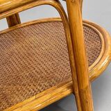 Vintage roasttan coffee table and glass top