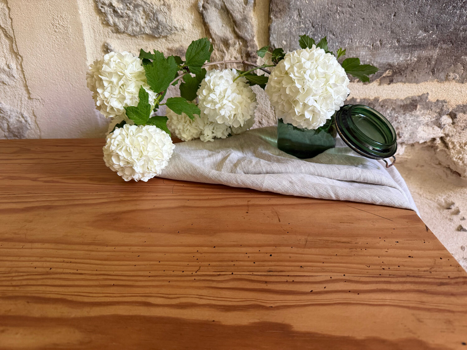 Renovated wooden coffee table