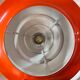 Orange pendant lamp by Hans-Agne Jakobsson for Lyfa