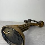 Lampe à poser femme drapée 1980