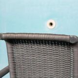 Vintage Tecta B20 armchair, minimalist tubular chair.