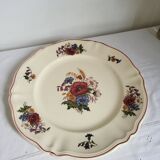 Large Round Dish Sarreguemines Agreste