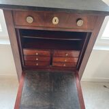 Empire mahogany veneer secretary