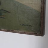 Still life painting signed