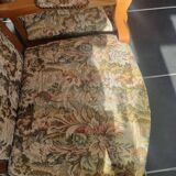 Pair of antique Voltaire armchairs