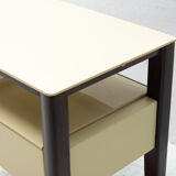 Modernist side or bedside table, Czechoslovakia, 1960s