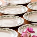 6 plates with starter or dessert Caves St Morand