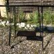 Harness Table Hifi On Wheels Feet Eiffel Metal Black Vintage