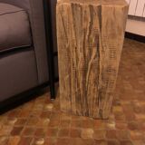 End of sofa / bedside table in solid oak