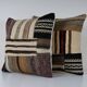 Set of 2 vintage kilim cushion covers 51x51 cm