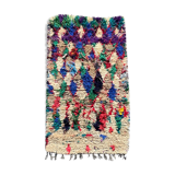 Berber carpet azilal old 90x155 cm