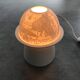 LAMP Night light Lithophanie BERNARDAUD Limoges in BISCUIT decoration VERSAILLE signed