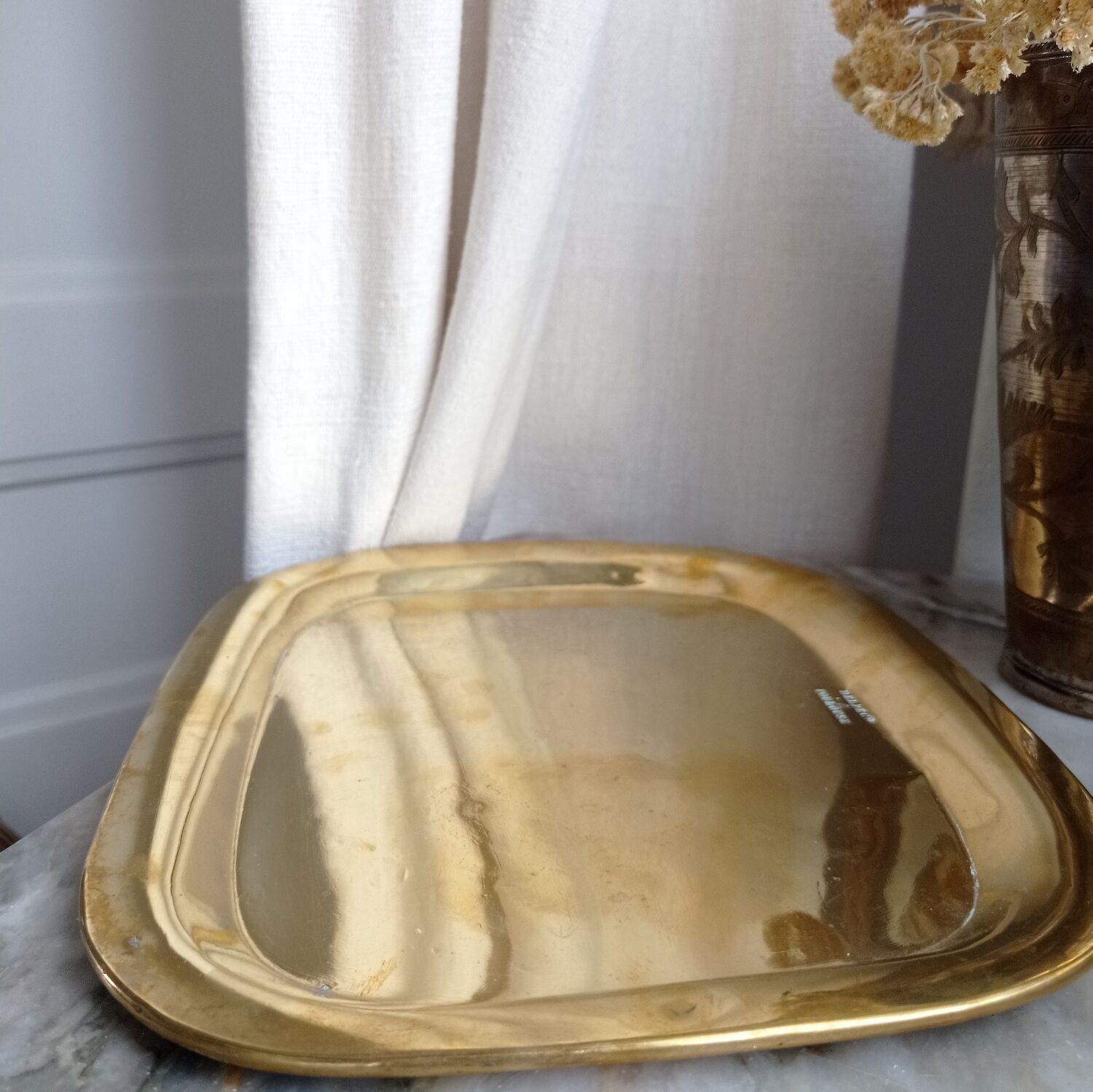 Brass tray