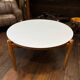 Table basse ronde vintage