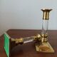 Paire de bougeoirs vintage 1970