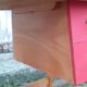 Old wooden children's desk feet vintage compass xxeme