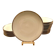 24 plates and a vintage porcelain dish decorated by Lucien Engel.