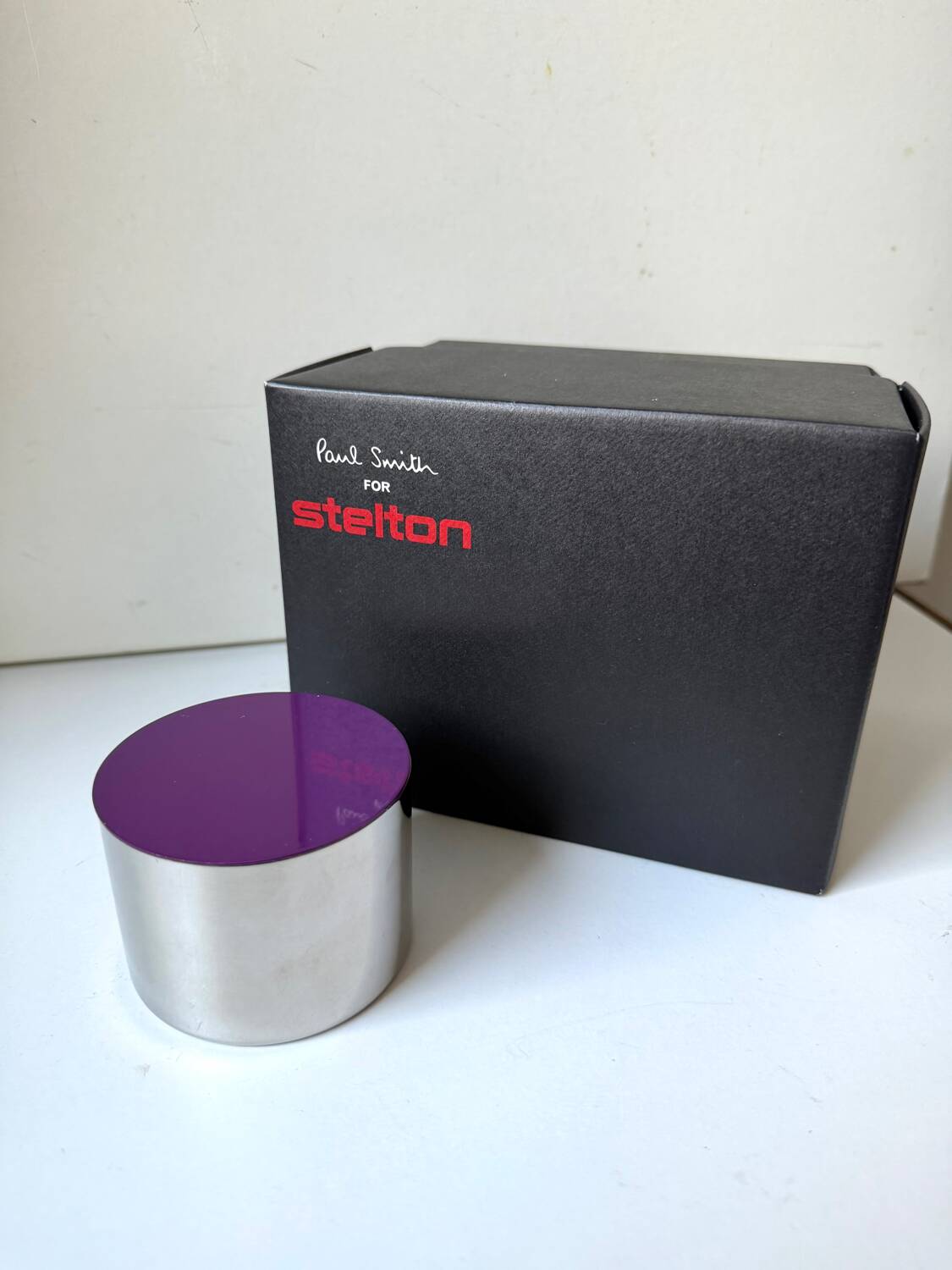 PAUL SMITH for Stelton stainless steel container never used nib