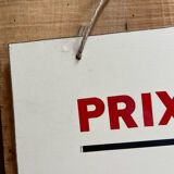 Placard of the price of the tickets of a circus. 1970s