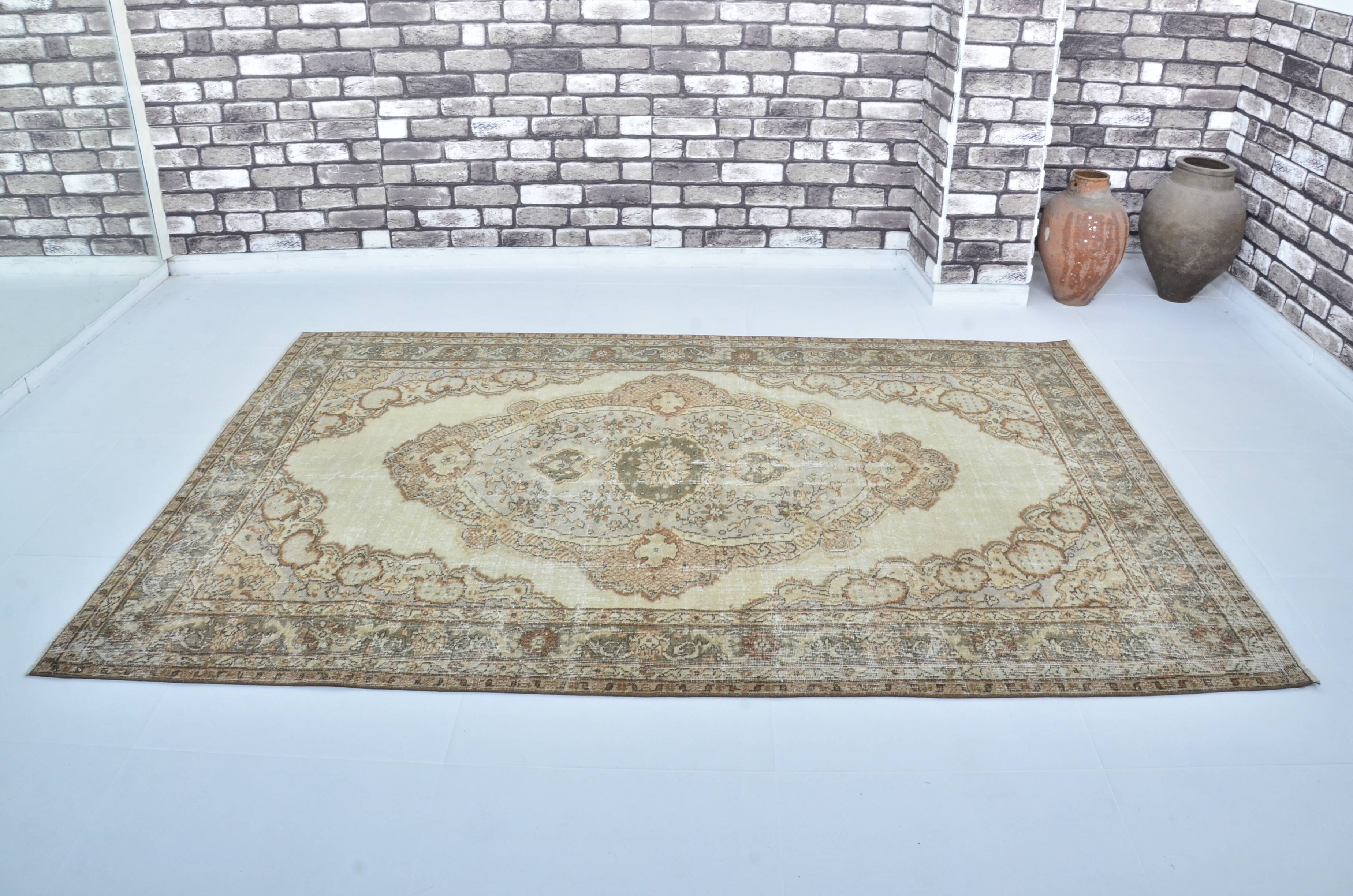 Tapis vintage turc Oushak sku 3273