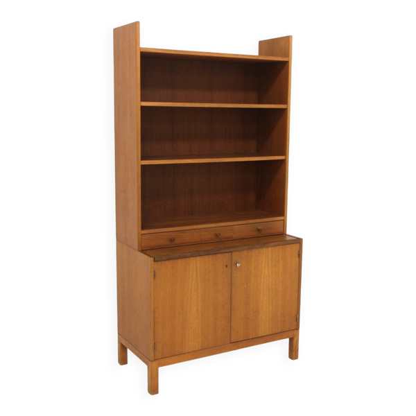 Secrétaire scandinave en teck, Suède, 1960
