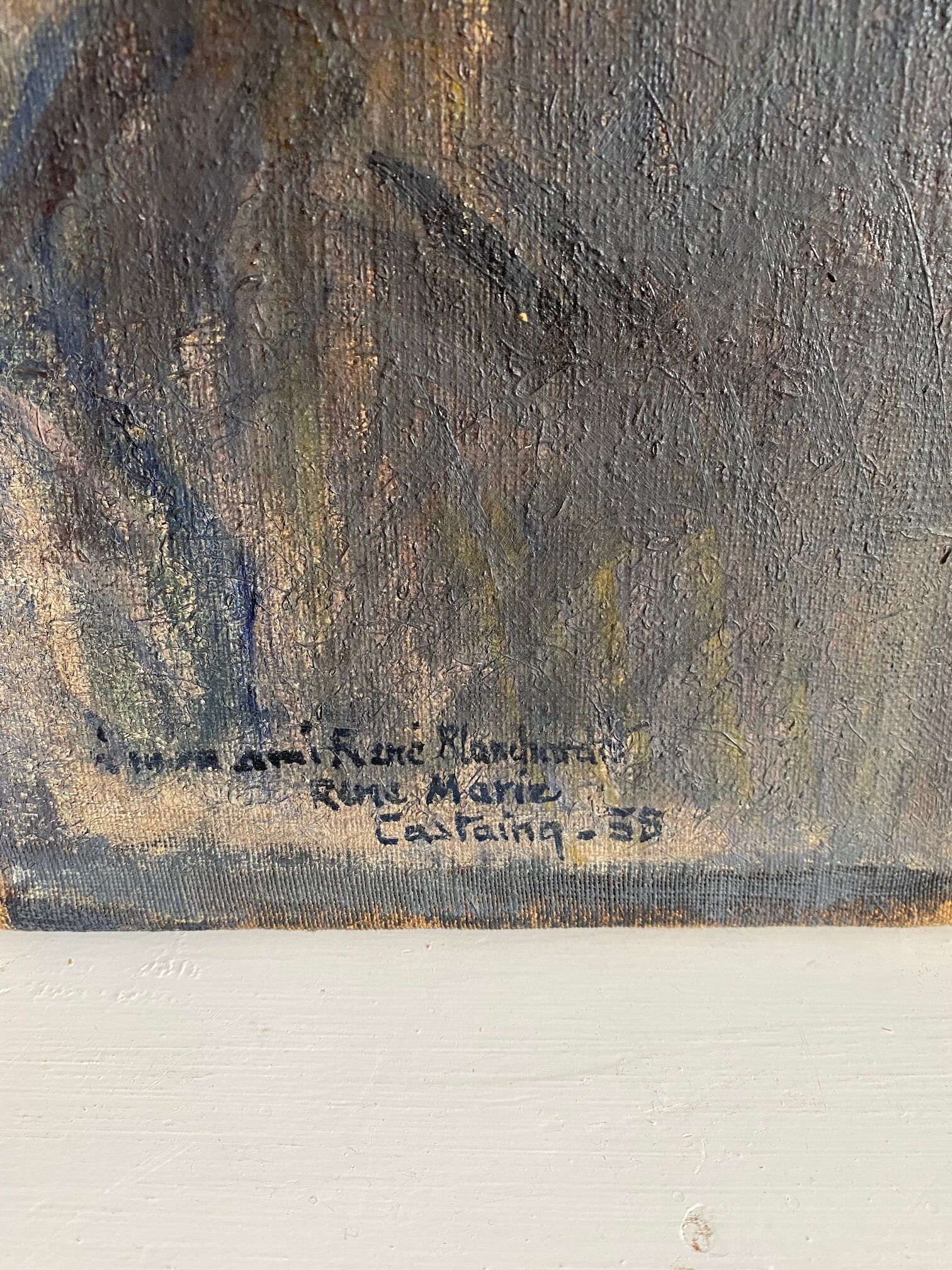 Portrait of René Blanchard from 1935 by René Marie Castaing