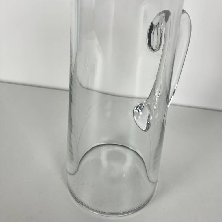 Rare Ancien Grand Broc à orangeade, pichet, pot à eau Baccarat estampillé C
