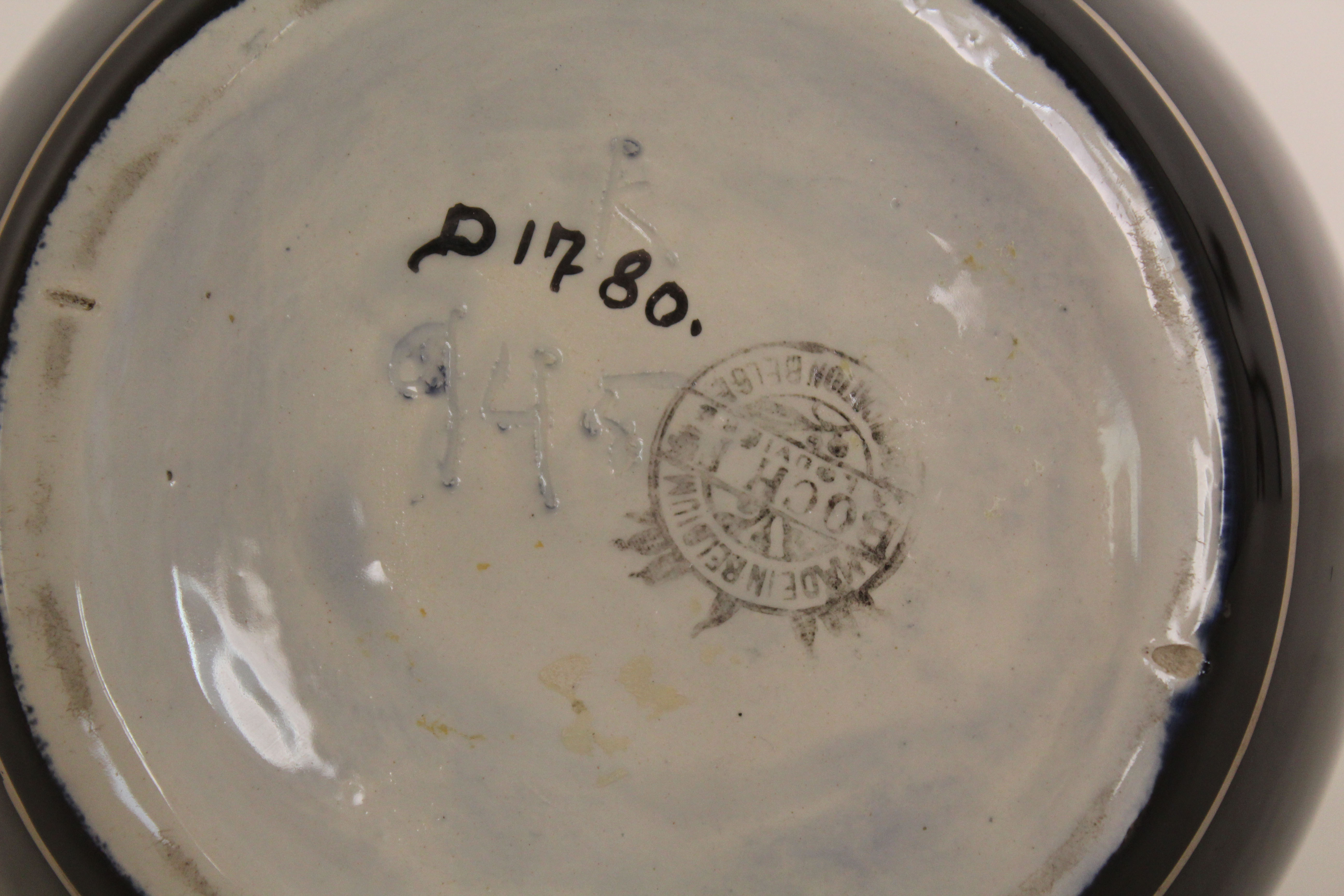 Art deco vases signed Bosh, Made in Belgium "D 1780-945"