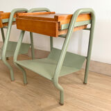 Pair of bedside tables Tubauto 60s