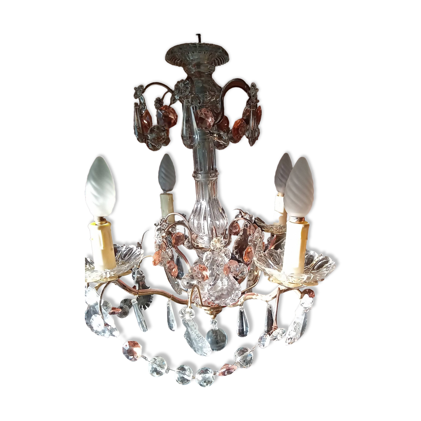 Cage chandelier