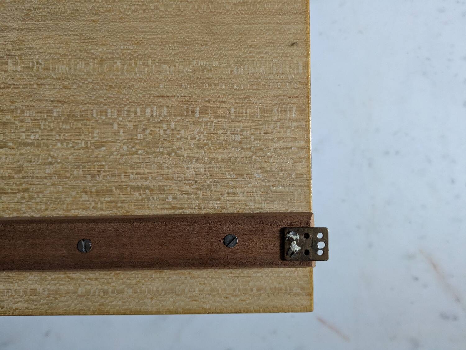 Vintage wall-mounted bedside table 50'60'