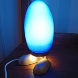 Ikea 1190 Dino Egg bedside lamp blue Tsasuo Konno