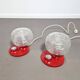 Pair of Hillebrand Space Age bedside lights, 1970s