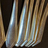 Set of 11 antique place settings – Saglier Frères & Cie, silversmiths in Paris