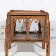Amsterdam School Arts and Crafts tea cabinet Dutch Colonial