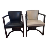 Hugues Chevalier armchairs