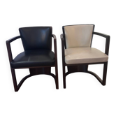 Hugues Chevalier armchairs