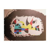 Fantasticos bird print Joan Miro (1893-1983)