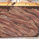 Iron column imitation marble