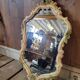 Antique Italian Ceramic Mirror
