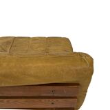 Mid-Century Cognac Leather Lounge Sofa small model
