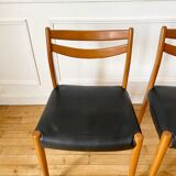 Pair of Scandinavian style chairs