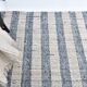 İndigo blue Beige Kilim Rug  190x290 cm, Scandinavian Stile Kilim Rug