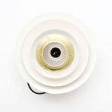 Golden vintage lamp, Denmark 1970s